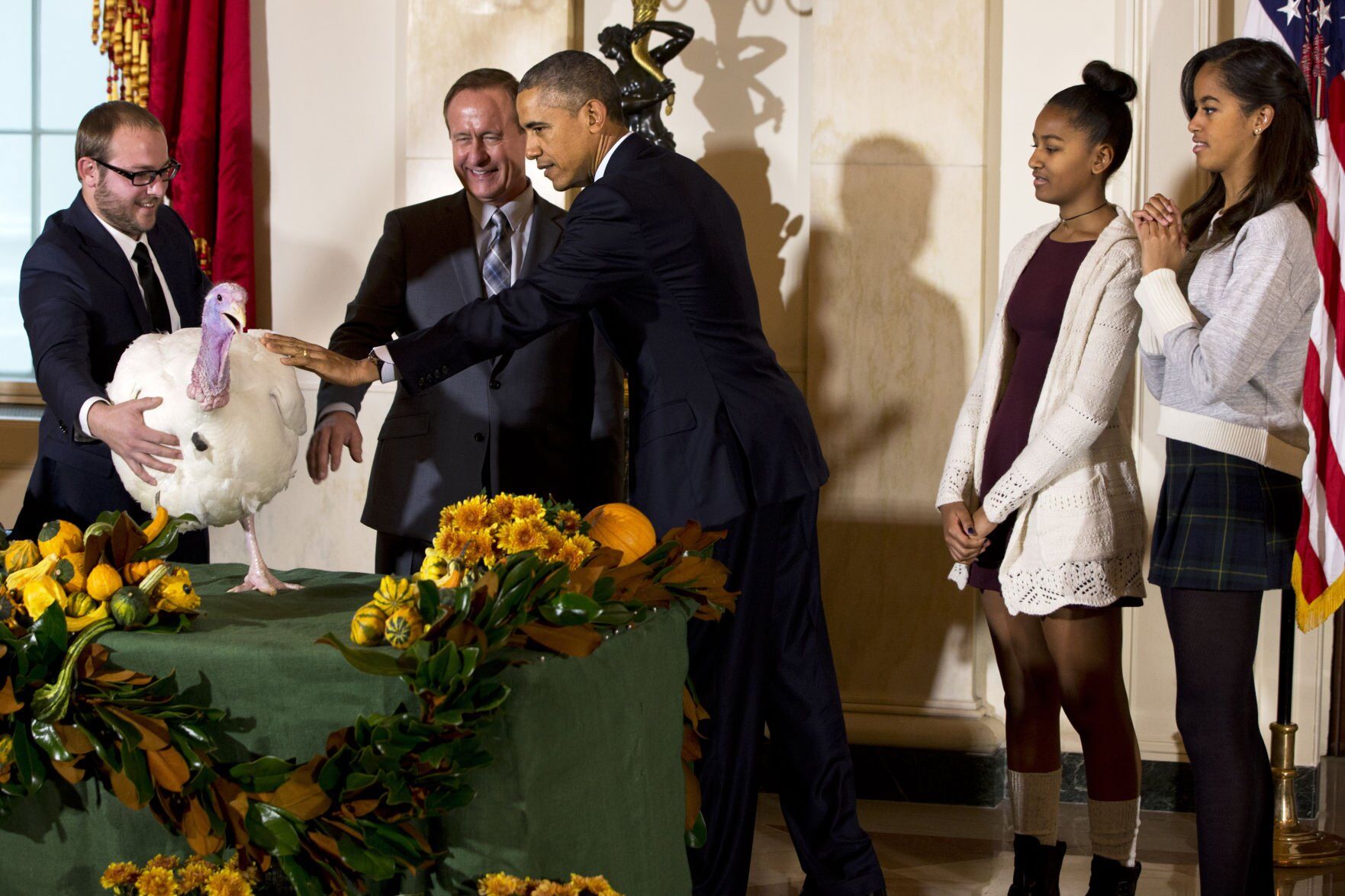 Obama turkey pardon, 2014